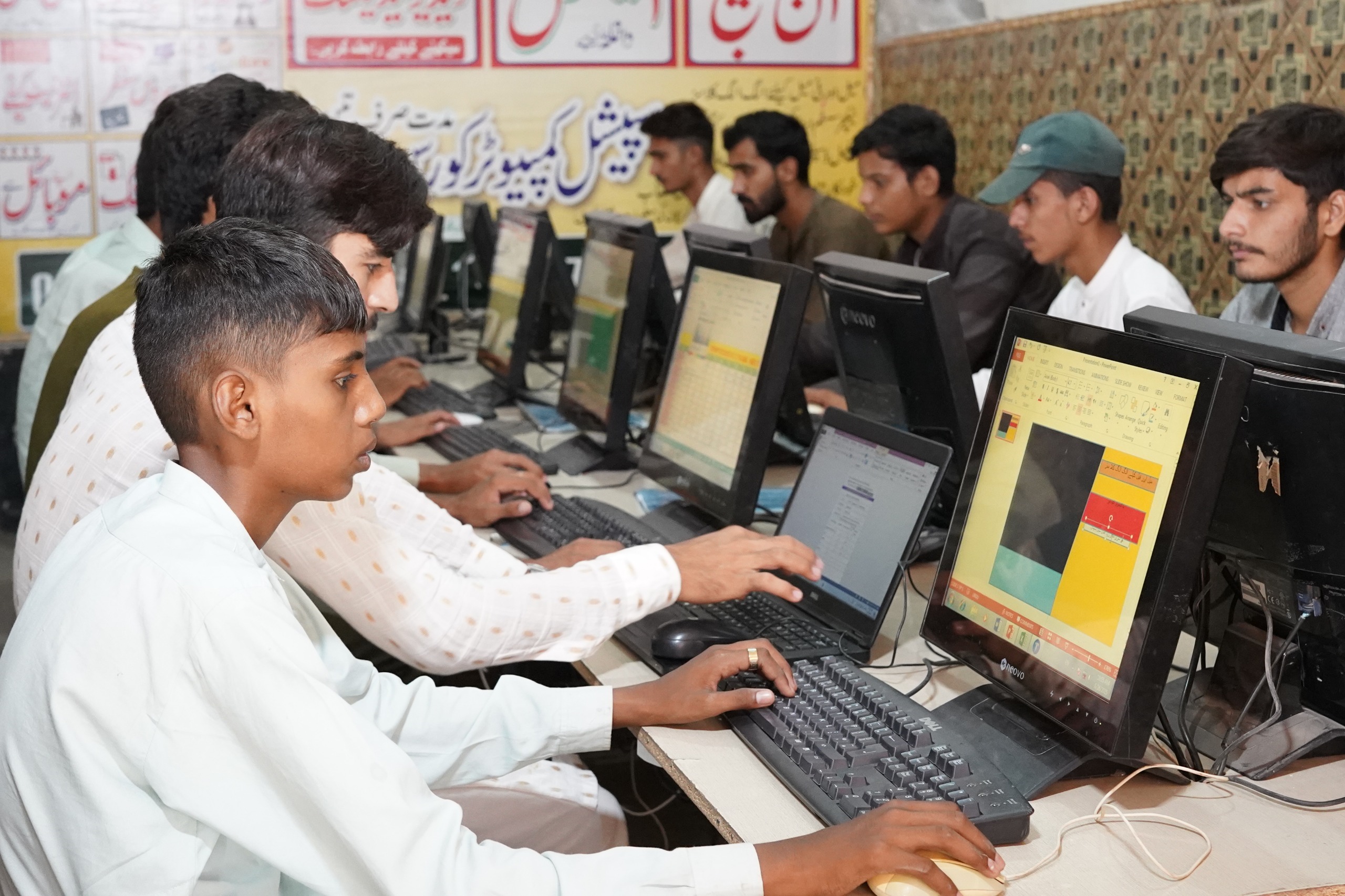 EFA Students in class